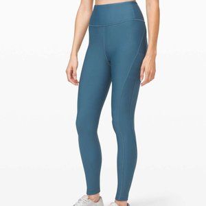 Lululuemon Flurry Up HR Tight 28" Petrol Blue GUC